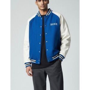 Vintage Steve & Barry's Duke University Blue Devils Varsity Jacket Men's XL